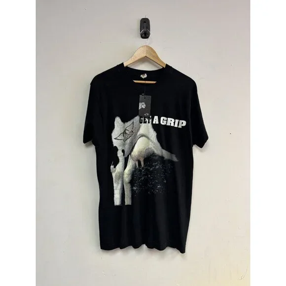 90s Aerosmith \"Get A Grip\" 1993 USツアーT Get A Grip Tour T-Shirt - Aerosmith Official Store